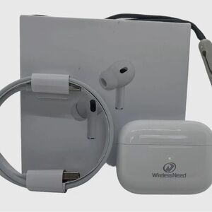 White Earbud Headphones